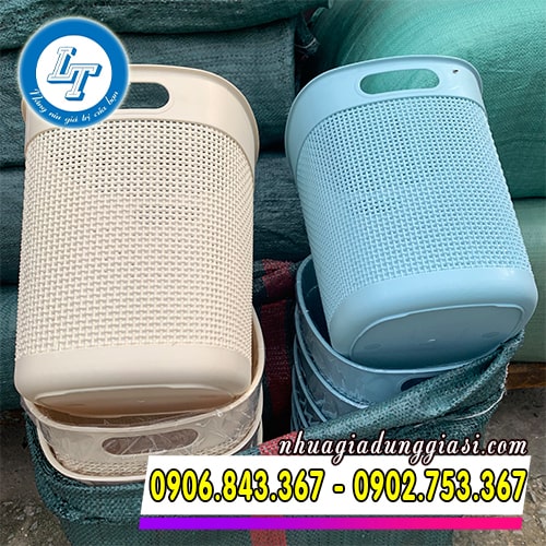 Sọt nhựa đa năng màu sắc trang nhã hiện đại Sọt nhựa đa năng màu sắc trang nhã hiện đại