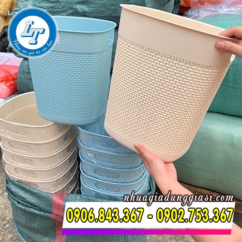 Sọt nhựa đa năng thiết kế nhỏ gọn tiện lợi
