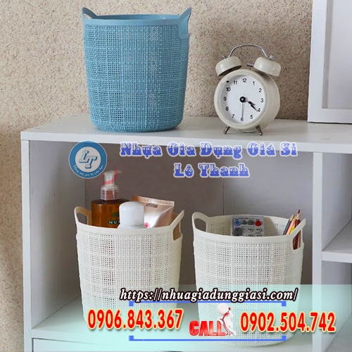 Sọt nhựa đựng quần áo đồ dùng gia đình đa năng Sọt nhựa đựng quần áo đồ dùng gia đình đa năng