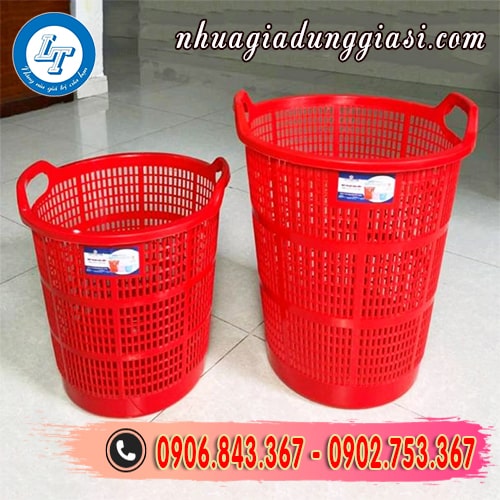 Sọt nhựa tròn có 2 size