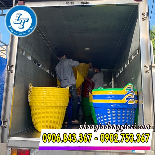 Sọt nhựa tròn giao nhanh HCM