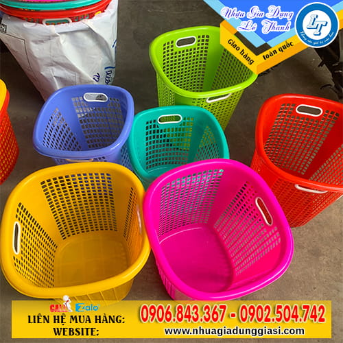 Sọt nhựa vuông đa năng Sọt nhựa vuông đa năng