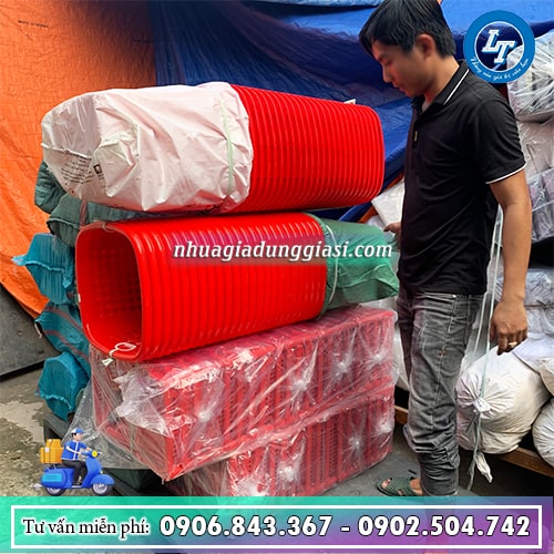 Sọt nhựa vuông giá sỉ sẵn kho Sọt nhựa vuông giá sỉ sẵn kho