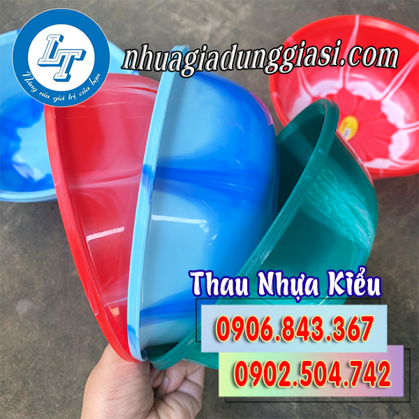 Thau nhựa kiểu cao cấp