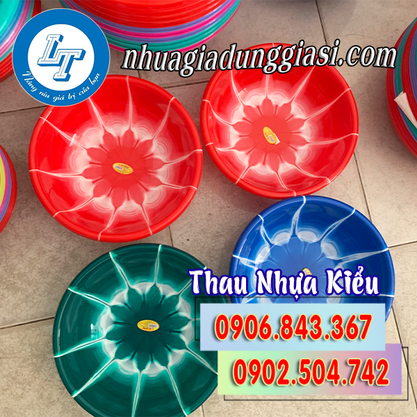 Thau nhựa kiểu