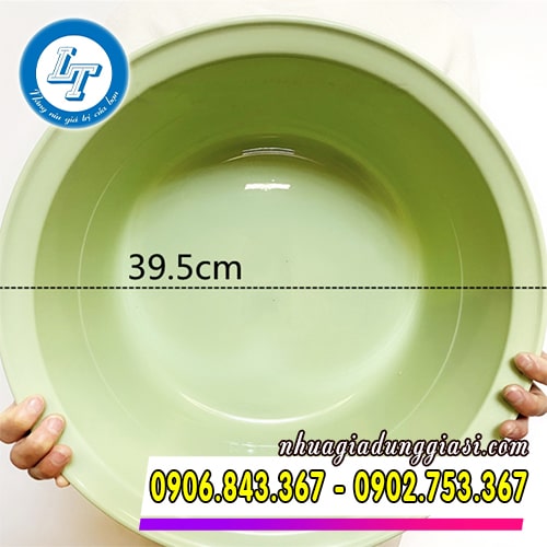 Thau nhựa lòng sâu thành dày