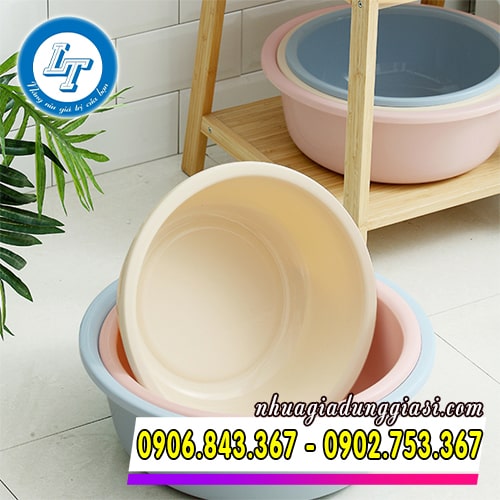 Thau nhựa nhỏ gọn dễ sử dụng Thau nhựa nhỏ gọn dễ sử dụng