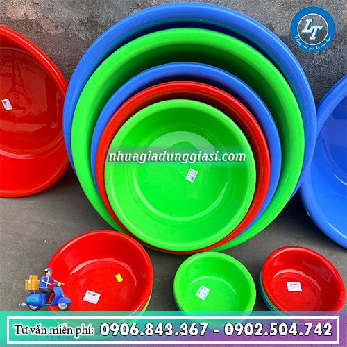 Thau nhựa PP bền tốt an toàn sức khỏe Thau nhựa PP bền tốt an toàn sức khỏe