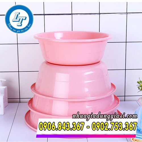 Thau nhựa tròn đủ loại kích thước Thau nhựa tròn đủ loại kích thước