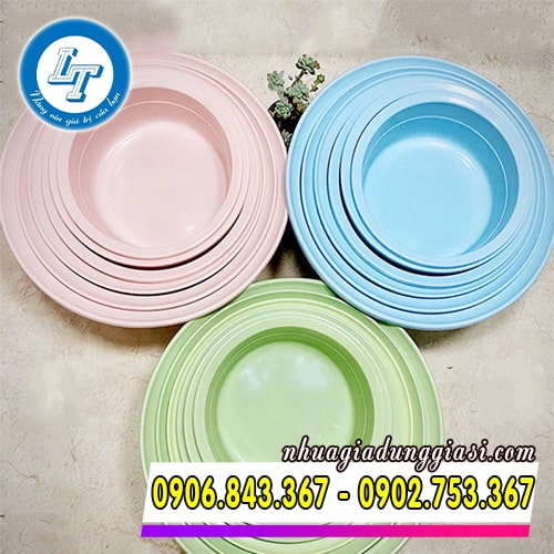 Thau nhựa tròn nhiều kích cỡ số lượng có sẵn giá rẻ