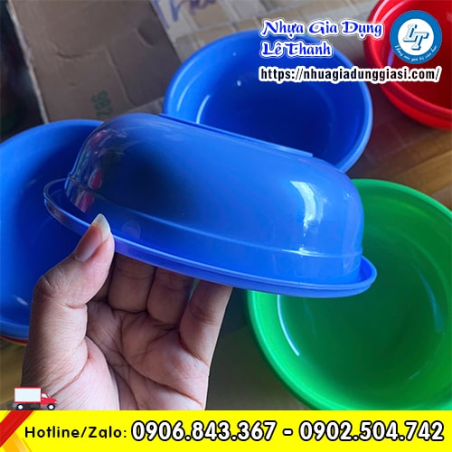 Thau nhựa tròn nhỏ bóng đẹp Thau nhựa tròn nhỏ bóng đẹp