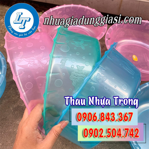 Thau nhựa trong giá rẻ