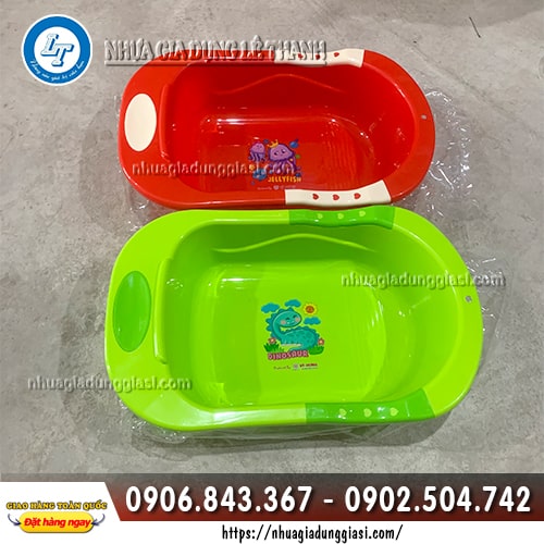 Thau tắm em bé dày dặn bền bỉ Thau tắm em bé dày dặn bền bỉ