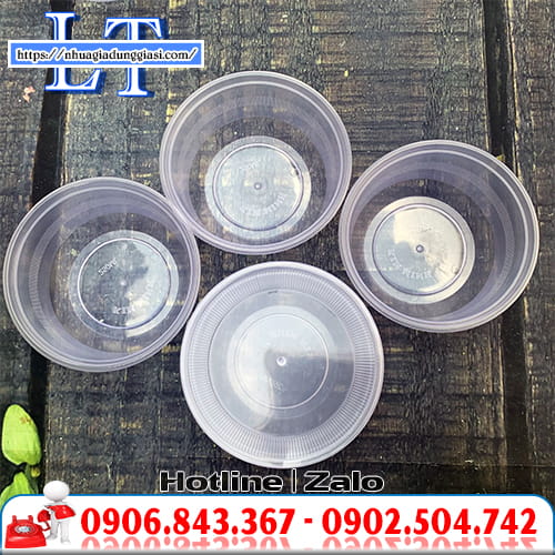 Thố nhựa 250ml có nắp Thố nhựa 250ml có nắp
