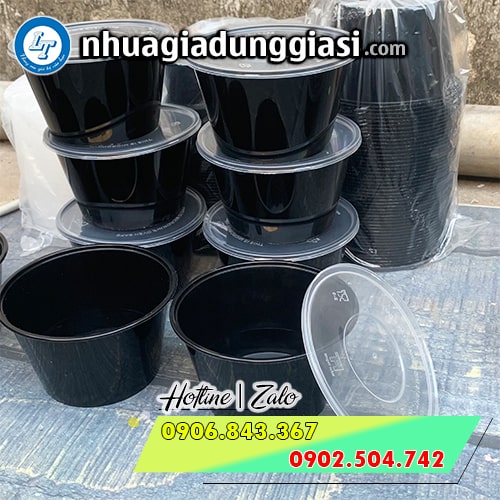 Thố nhựa đen Thố nhựa đen