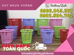 SỌT NHỰA VUÔNG GIÁ RẺ NHẤT BỀN VÀ ĐẸP