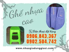 Ghế Nhựa Cao Giá Rẻ Giá Sỉ Đa Dạng Đủ Màu