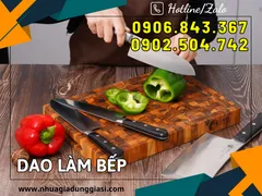 Dao làm bếp giá sỉ đa dạng nhiều loại tại kho HCM