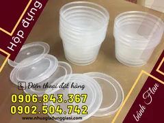 Hộp đựng bánh flan mua giá sỉ ở đâu tại HCM