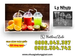 GIÁ LY NHỰA DÙNG 1 LẦN 2024 BAO RẺ TẠI TPHCM