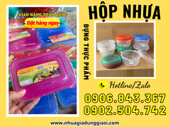 Mua hộp nhựa đựng thực phẩm giá hấp dẫn tại HCM