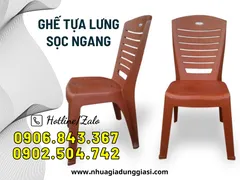 GHẾ TỰA LƯNG SỌC NGANG GIÁ RẺ ƯU ĐÃI