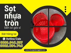 Sọt Nhựa Bền Bỉ Giá Sỉ Tại Tiền Giang