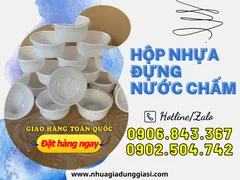 Hộp nhựa đựng nước chấm giá sỉ rẻ nhiều ưu đãi