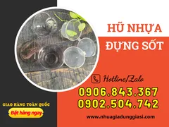 Hũ nhựa đựng sốt bán giá sỉ tận xưởng