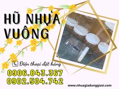 NHÀ CUNG CẤP HŨ NHỰA VUÔNG GIÁ SỈ TỐT NHẤT