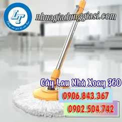 CÂY LAU NHÀ XOAY