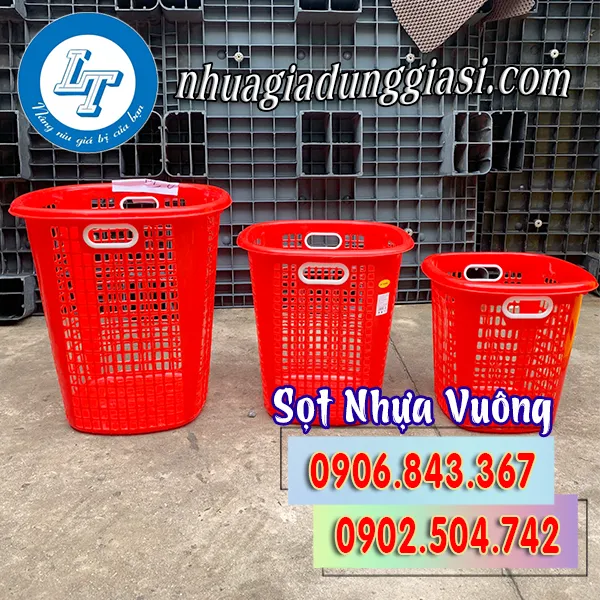 SỌT NHỰA VUÔNG