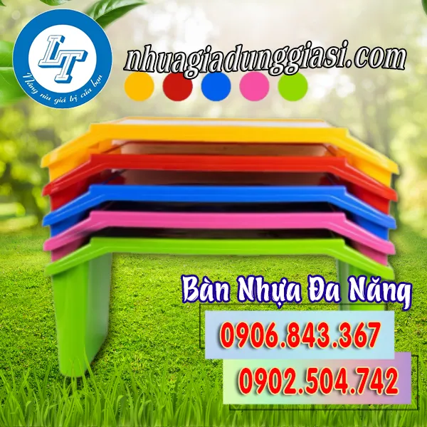 BÀN NHỰA ĐA NĂNG