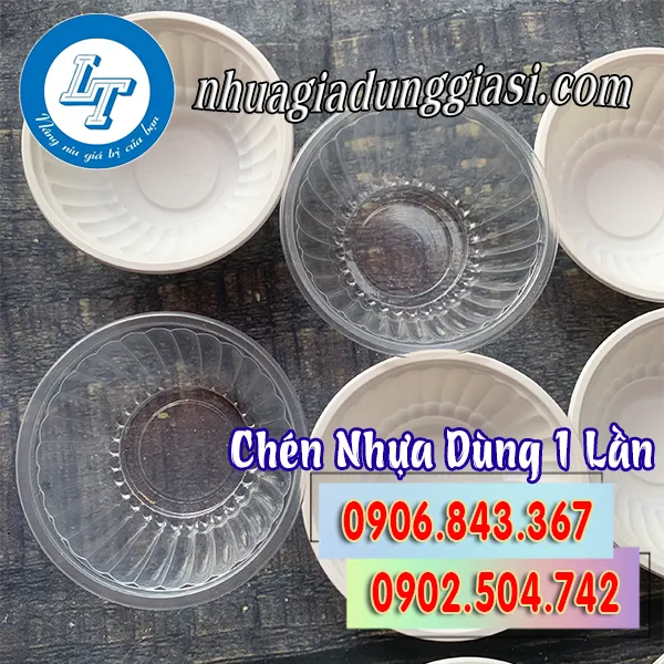 CHÉN NHỰA DÙNG 1 LẦN
