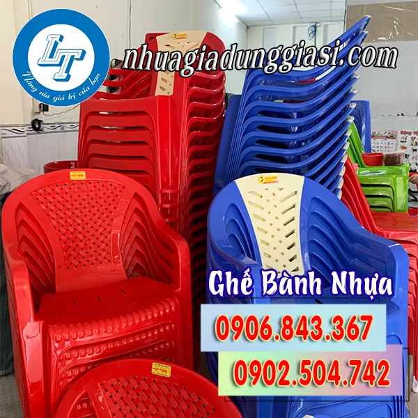 GHẾ BÀNH NHỰA