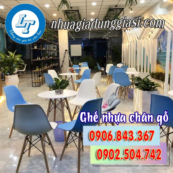 GHẾ DỰA CHÂN GỖ TRÒN