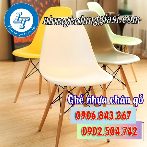 GHẾ DỰA CHÂN GỖ TRÒN