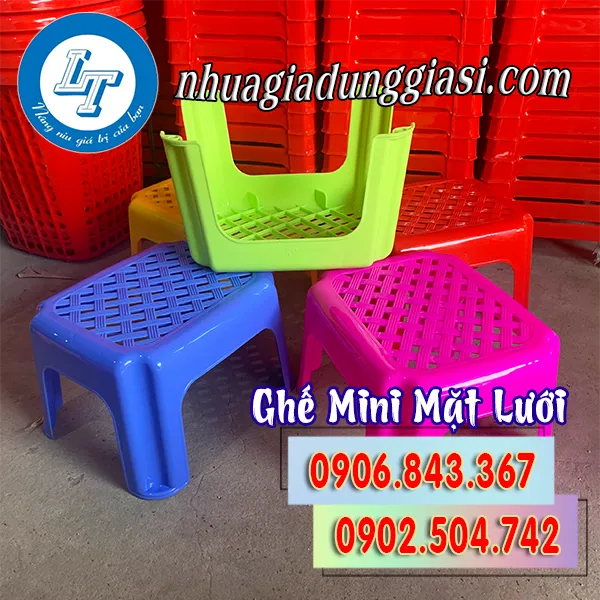GHẾ MINI MẶT LƯỚI