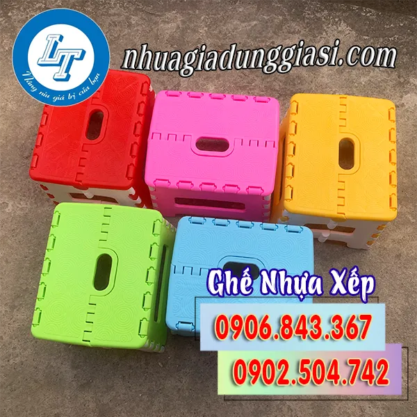 GHẾ NHỰA XẾP