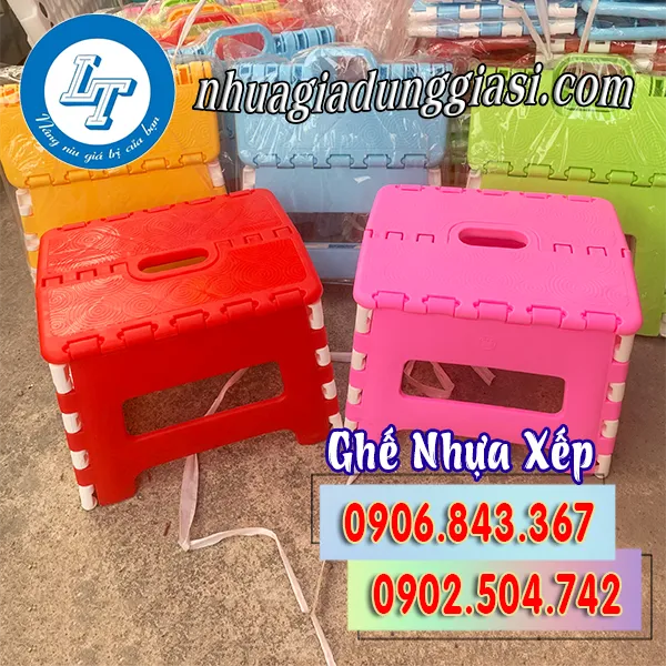 GHẾ NHỰA XẾP