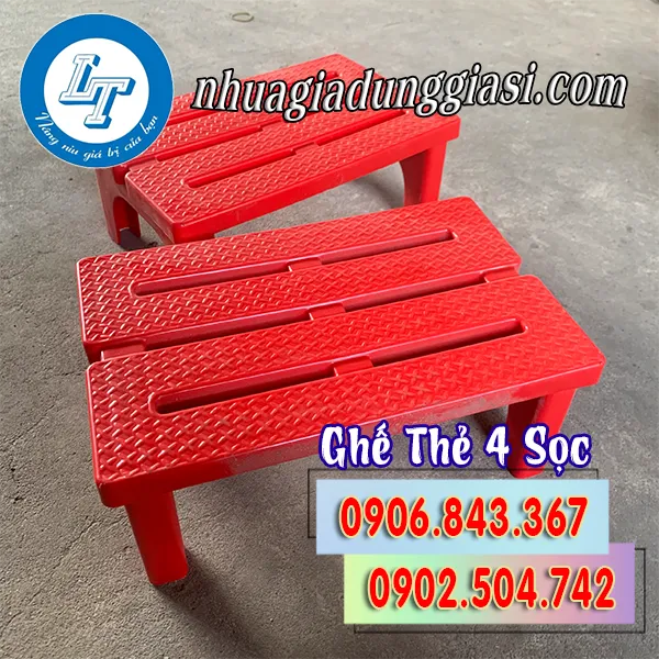 GHẾ THẺ 4 SỌC