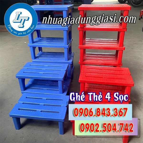 GHẾ THẺ 4 SỌC