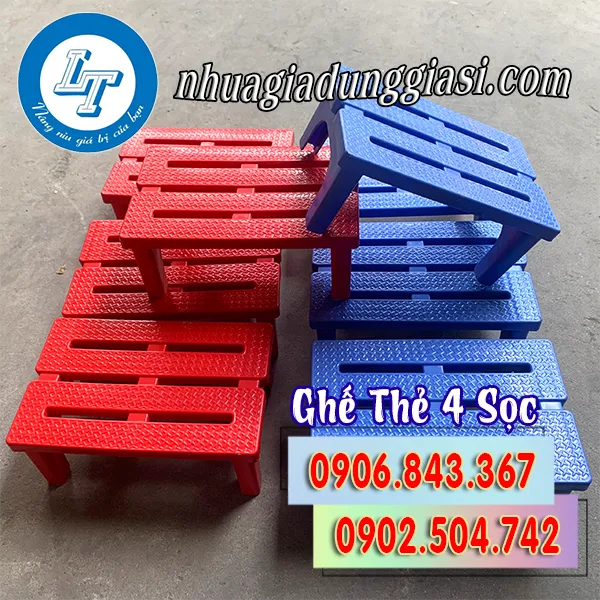 GHẾ THẺ 4 SỌC