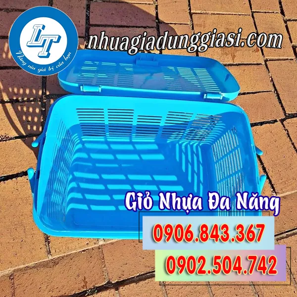 GIỎ NHỰA ĐA NĂNG CÓ QUAI XÁCH