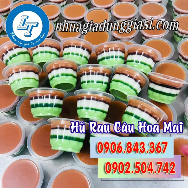 HŨ RAU CÂU HOA MAI