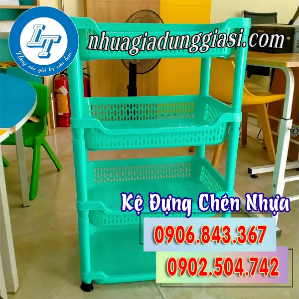 KỆ ĐỰNG CHÉN NHỰA