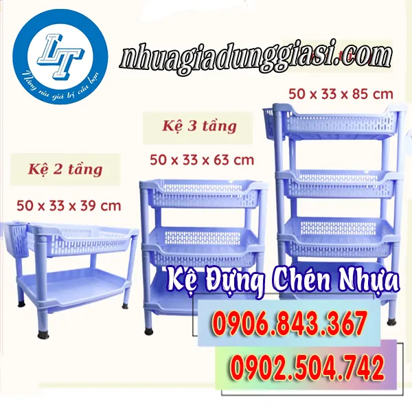 KỆ ĐỰNG CHÉN NHỰA