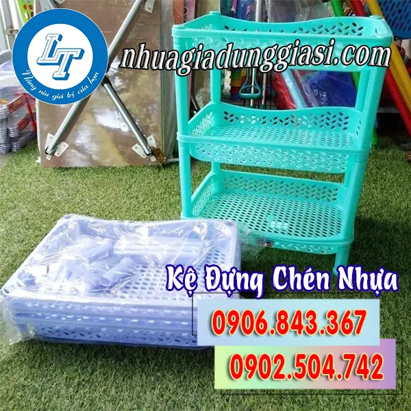 KỆ ĐỰNG CHÉN NHỰA