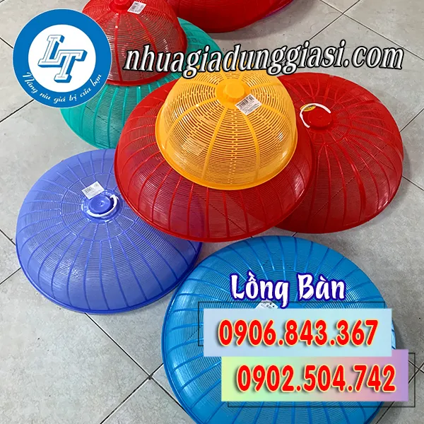 LỒNG BÀN NHỰA TRÒN