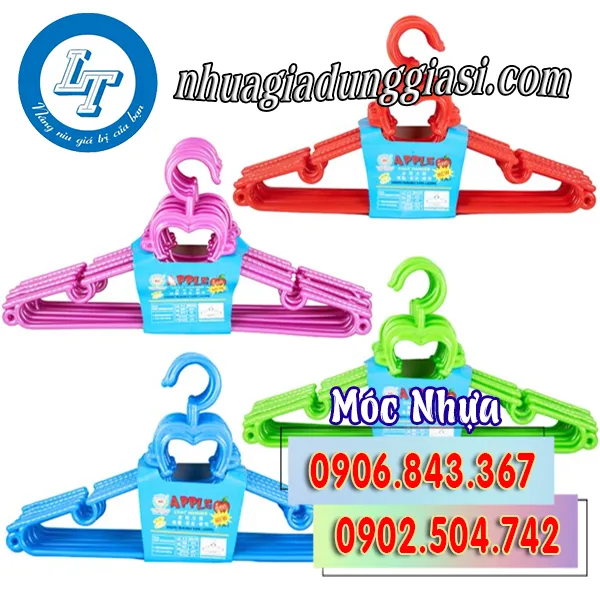 MÓC NHỰA TREO QUẦN ÁO